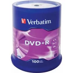 Verbatim DVD+R 100 Stück Spindel