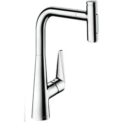hansgrohe Talis Küchenarmatur 72823000 chrom, Ausziehbrause, 2jet