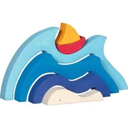 goki Stapelspielzeug goki Puzzle Mein Schifflein auf dem Meer