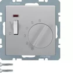 Berker 20306084, Thermostat, Grau