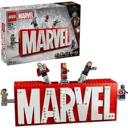 LEGO® MARVEL Logo & Minifiguren