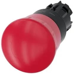 Em stop mushroom pushbutton 40mm red