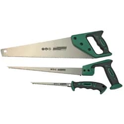 Brüder Mannesmann Werkzeuge Handsäge Sägen-Set, 3-teilig M30115