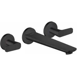 AXOR 49483670 3-Loch Fertigset Wannemisch.Wand UP - Schwarz