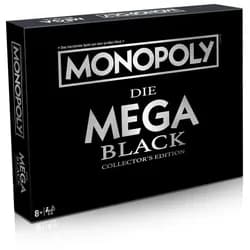 Winning Moves Spiel Mega Monopoly Black Edition