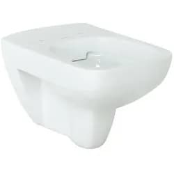Geberit Renova Plan Wand-WC Tiefspüler Rimfree, weiß