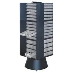 RAACO Drehständer leer 1600mm blau