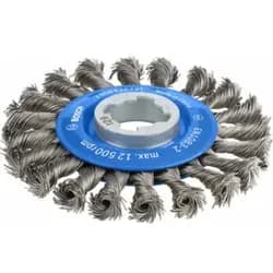 SKIVESTÅLBØRSTE XL FLET STÅL 0.5X115MM