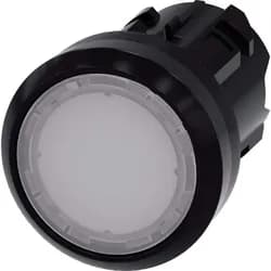 Illuminated pushbutton white
