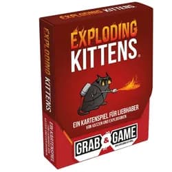 Asmodee Spiel Exploding Kittens: Grab & Game, Partyspiel