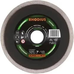 Rhodius Winkelschleifer Rhodius Diamanttrennscheibe DG50 Fliesen Ø 125 mm