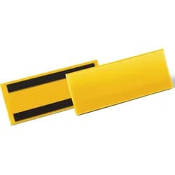 Durable Magnetische Etikettentasche 1/2 A5 quer »1757« gelb