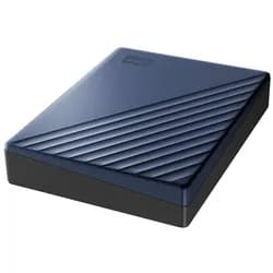 WD My Passport Ultra mobile Festplatte 4 TB blau