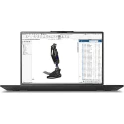 Lenovo ThinkPad P16s Gen 5 (16", 1000 GB, 32 GB, DE, Intel Core Ultra 7 356H), Notebook, Schwarz