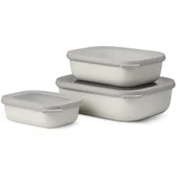 MEPAL Multischüssel Set Cirqula, nordic white, 0,5/1,0/2,0 l