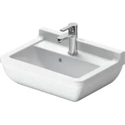 Duravit Waschtisch Starck 3 50cm, 1 Hahnloch, 0300500000, Farbe: Weiß
