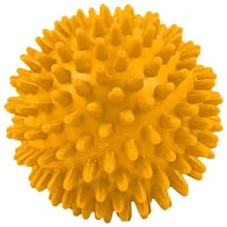 Igelball 8 cm gelb
