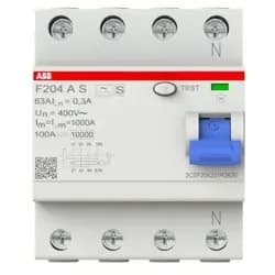ABB Stotz S&J FI-Schutzschalter F204AS-63/0,3