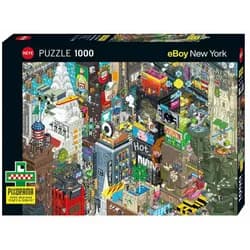 HEYE Puzzle New York Quest, 1000 Puzzleteile bunt