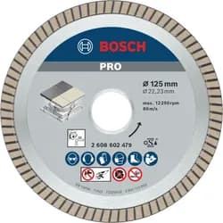 BOSCH Diamant-Trennscheibe Best Ceramic Turbo