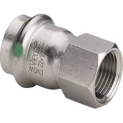 VIEGA Übergangsstück IG Sanpress Inox Edelstahl 42mmx1 1/2"