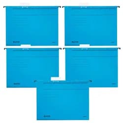 LEITZ Hängemappe ALPHA 1985 blau - 5 Stück