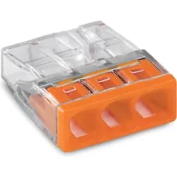 WAGO Compact-Steckklemmen 3x2,5mm2 100 Stk.