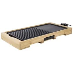 Tristar Tischgrill, 2200 W, Elektrischer Indoor Elektro-Grill mit großer Grillfläche rauchfrei braun