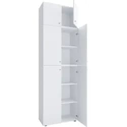 VCM Büroschrank Lona Weiß