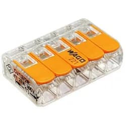 WAGO 221-615 - Verbindungsklemme, 6 mm2, 5-Leiter