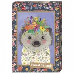 HEYE Puzzle Puzzle Floral Friends: 500 Teile, Puzzleteile