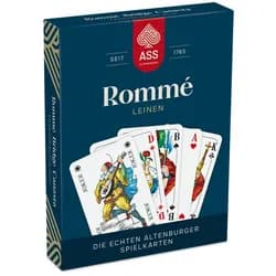 Cartamundi Spiel Rommé Leinenprägung, französisches Bild