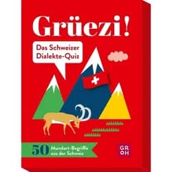 groh Verlag Spiel Grüezi! Das Schweizer Dialekte-Quiz