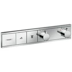 hansgrohe RainSelect Thermostat Unterputz für 2 Verbraucher, Chrom