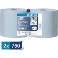 Tork Advanced Wischtuch 420 blau Kombi Rolle Performance