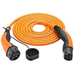 LAPP 61798 - Typ 2 Kabel, Helix, 22 kW, 32 A, 3-Phase, 5 m, orange