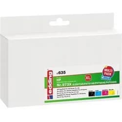 Edding, Druckerpatrone, Tinte Kombi-Pack (BK, C, M, Y)