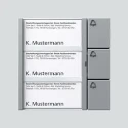 Siedle&Söhne Tasten-Modul TM 612-3 SM