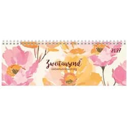 NEUMANN Querkalender ZETTLER Tischquerkalender Style Rosen 2027
