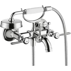 AXOR 16551820 Zweigriff Wannenarmatur Aufputz Axor - Silber