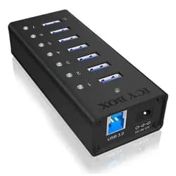 ICY BOX IB-AC618 5000 Mbit/s Schwarz
