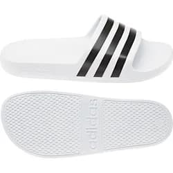 Adidas Unisex Adilette Aqua weiß 40.0