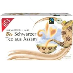 H&S Bio Schwarzer Tee aus Assam 36 G