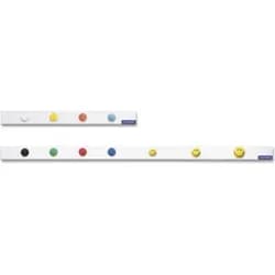 Magnetoplan magnetowand-Leiste, weiß, 10 Stück 500 mm