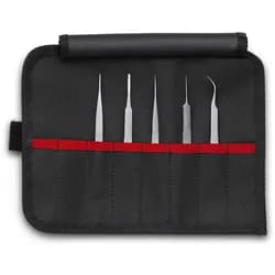 KNIPEX Präzisionspinzetten-Set, 5tlg