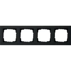 Gira Abdeckrahmen 4f. sw 021409