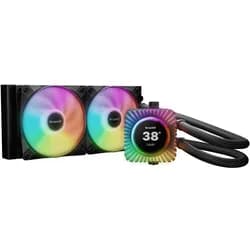 BE QUIET! Light Loop IO LCD 240mm, schwarz