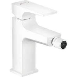 hansgrohe Bidet-Einhebelmischer Metropol m HG, Pus-Op-Abl, Ausl. 129mm, m.-we