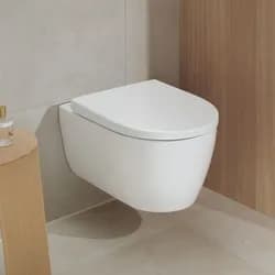 Geberit iCon Set Wand-WC, Tiefspüler 35,5x53cm, geschl. Ker.-de., m Sitz, we.