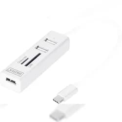 DA-70243 - hub - 3 ports USB-Hubs - 3 - Weiß